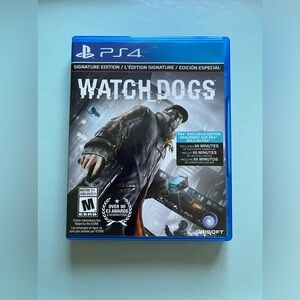 PS4 Watchdogs Signature Edition